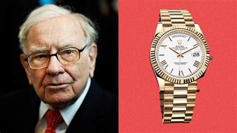 warren buffett rolex day date.